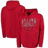 Men's Arizona Cardinals G III Sports by Carl Banks Post Season Full Zip Hoodie Cardinal,baseball caps,new era cap wholesale,wholesale hats